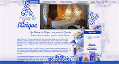 Desktop Screenshot of maisondeleveque.com
